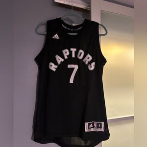 Raptors Kyle Lowry Blackout Adidas Jersey